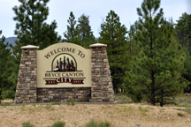 Welcome to Bryce sign